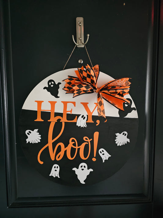 Halloween door hanger