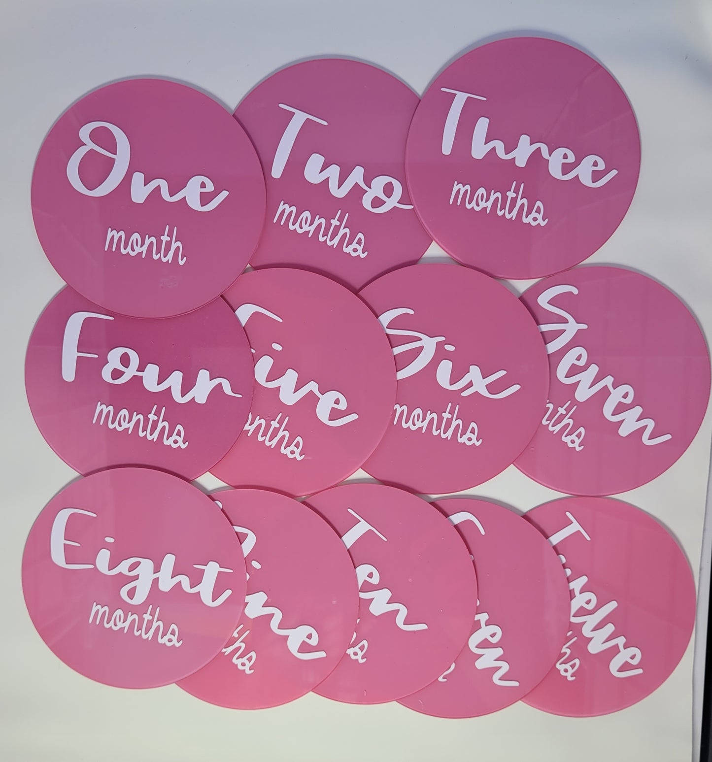 Baby Monthly Milestone Discs